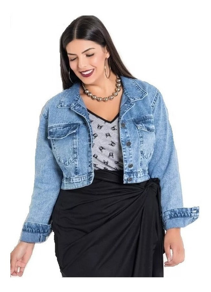 casaco feminino plus size mercado livre