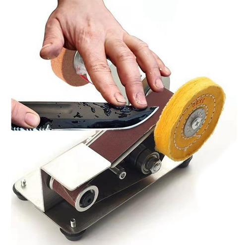 Mini Lixadeira De Cinta Adaptador Dos Eua Com Estilo A