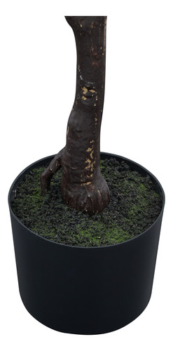 Árbol Artificial Ficus Pandurata, Planta Decorativa Hogar Sin Maceta