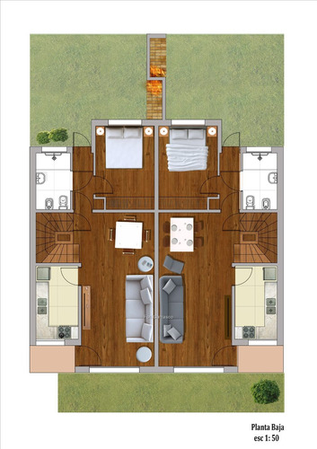 Imagen 3 de 3 de Casa A Estrenar En Carrasco Norte
