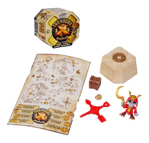 Treasure X Descubri El Tesoro Escondido Figura Y Accesorios