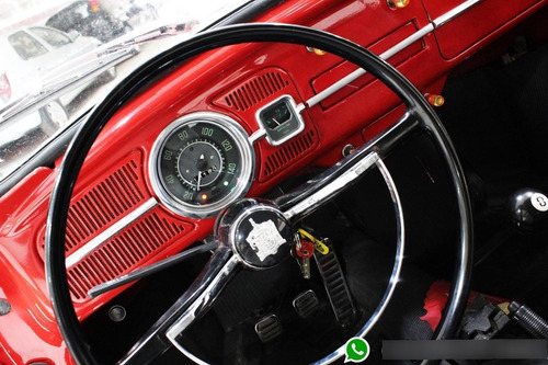 Imagem 7 de 11 de Fusca 1300 2p 1970 Vermelho Financiamento Próprio 6a13