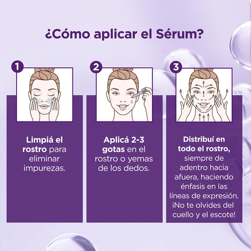 Sérum Serum Ácido Hialurónico L'Oréal Paris Revitalift día/noche para todo tipo de piel de 30mL