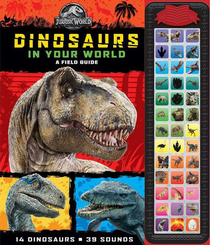 Sound Storybook Treasury: Jurassic World. Dinosaurs Galore!, De Jurassic World., Vol. 1. Editorial Pi Kids, Tapa Blanda, Edición 1 En Inglés, 2024