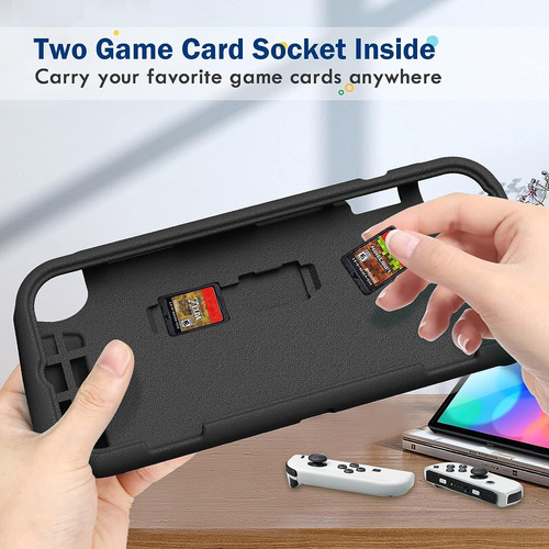 Fintie Kids Case Para Nintendo Switch Oled Modelo 2021 Co...