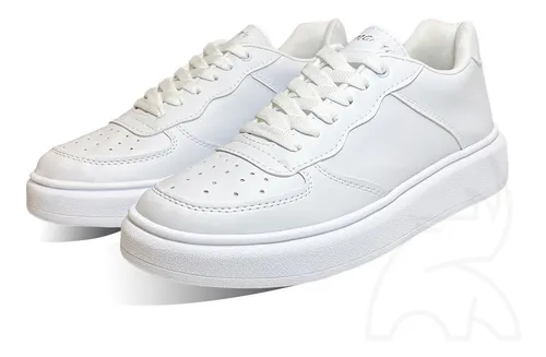 Zapatillas Urbanas Blancas Hombre Mujer Modelo A F Env o gratis