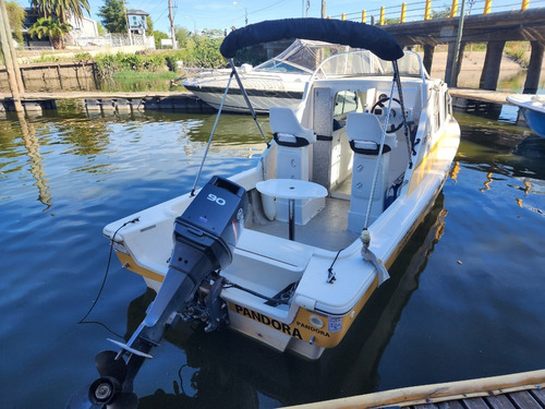 Imagen 7 de 14 de Virgin Marine 620 Tracker Cabinado Yamaha 90 Hp