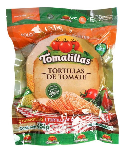 Tortillas De Tomate Tomatillas 454 G