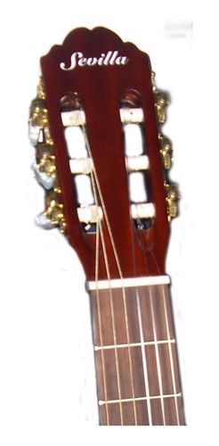 Sevilla Acg-39 Guitarra Criolla Medio Concierto Import.