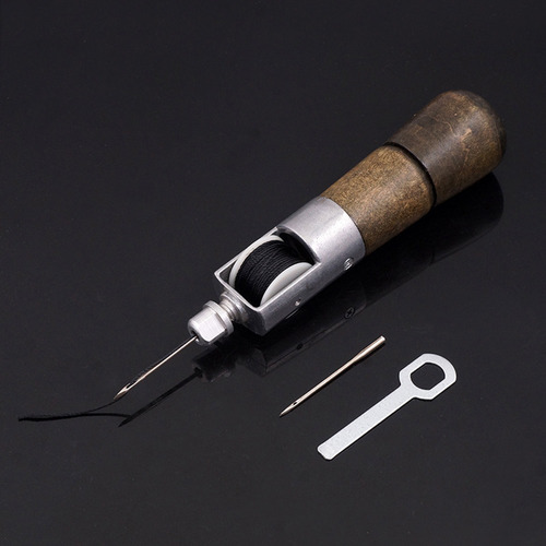 Imagen 1 de 7 de Cuero Profesional Herramientas De Puntadas Mano Diy Punzón D