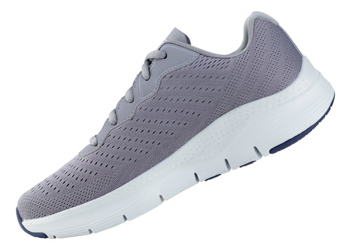 Tenis Skechers Running Hombre Arch Fit 232303 Gris Air Coole