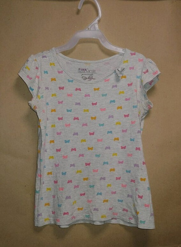 Short Con Playera Para Niña Talla 8 Años Conjunto Para Niña (Usado)