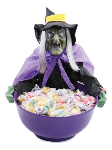 Abigail Witch Whale 33 cm C Sonido y movimiento de Halloween