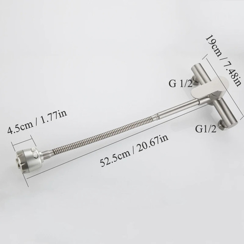 Grifo De Cocina, Manguera Flexible Para Fregadero De Acero I