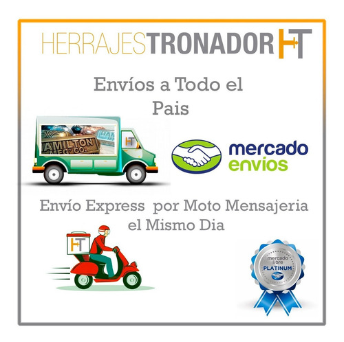 Varilla Transversal 1mts Para Free Swing Hafele