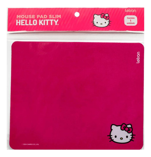Kit 20 Mouse Pad Rosa Hello Kitty Sortido Retangular Revenda