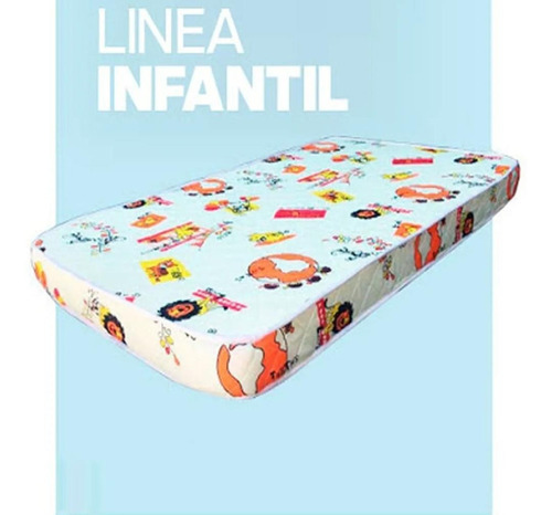 Colchon Practicuna 100*70*12cm Baby Flex  Alta Densidad