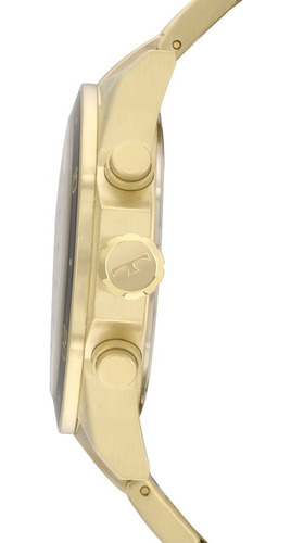 Relógio Technos Masculino Dourado Cronografo
