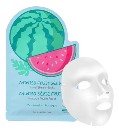 Mascarilla Facial Hidratante Miniso Serie Frutas - Patilla 