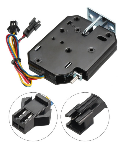 Solenoide Electromagnético Cerrojo Dc12v 2a Push-pull