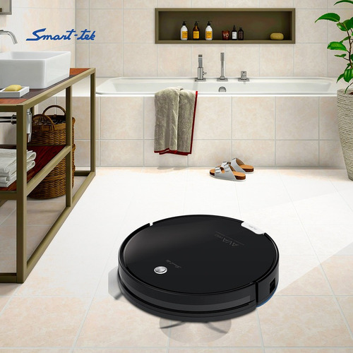 Aspiradora Robot Smart-tek Ava Pro + Mopper Color Negro