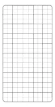 Comprar 10 Rejas Mallas Exhibidoras De 1 M X 50 Cm Cuadro Chico 5 Cm