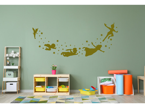 Vinil Decorativo Peter Pan Varios Pegatinas Infantil