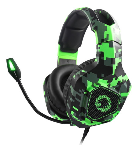 Audifono Gamer Gamemax Hg300 Camuflado