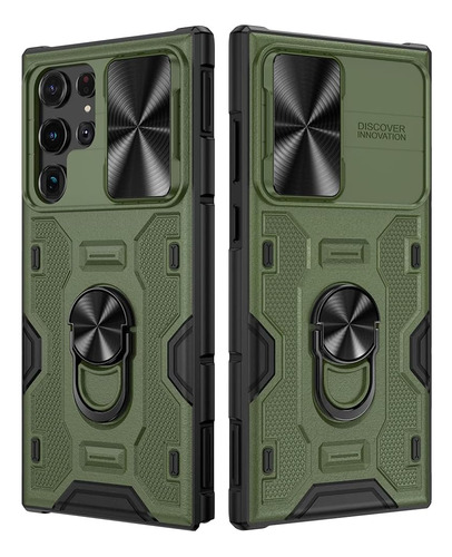 Funda Para Telefono Samsung Galaxy S22 Ultra 5g - Verde