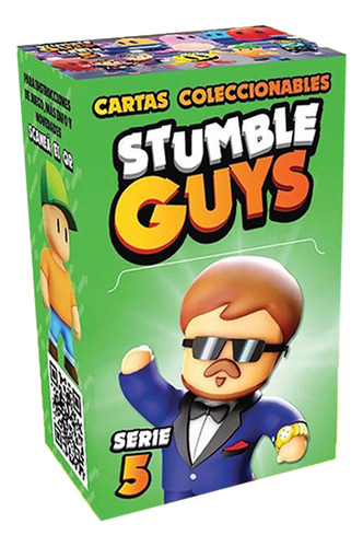 Caja Cartas Stumble Guys Serie 5 - Mazo Inicial