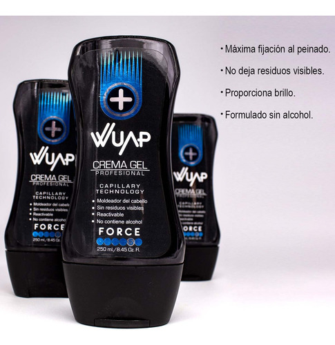 Gel Fijador Wuap Crema Gel 250 Ml