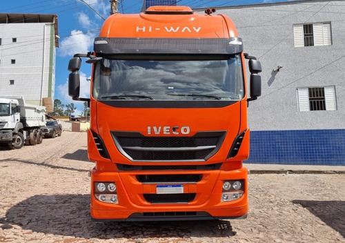 Imagem 9 de 15 de Iveco Hi-way 440 6x2 Ano 2018/2019 Cavalo Trucado