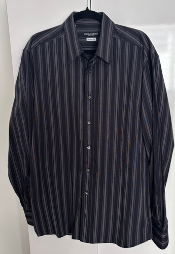 Camisa Dolce Gabbana Made In Italy 100% Original Talla Xl (Usado)