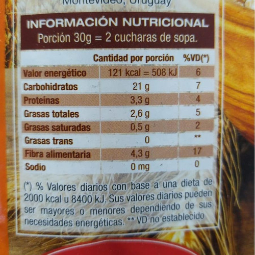 Avena Insatantánea Montesol 350g