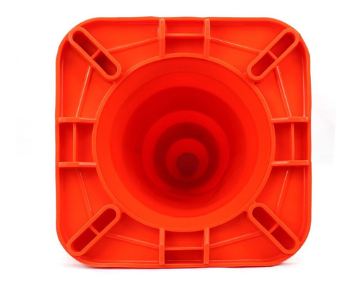 Imagen 2 de 3 de Cono Vial Reflectivo De Pvc 45 Cm