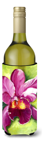 Abrazador Botella Vino Orquidea Multicolor