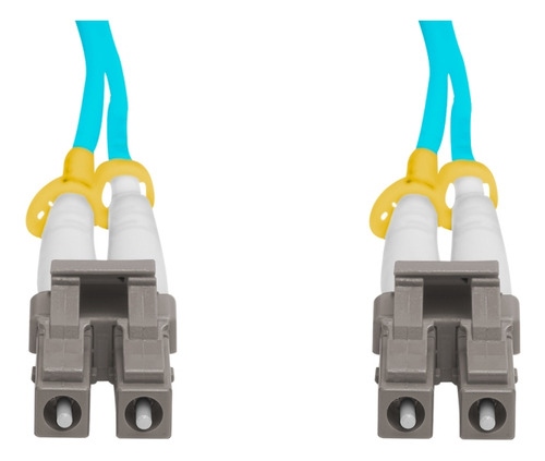 Cordão Óptico Lc Lc Duplex Mmf 3mts Om3 Lszh Miljet C/anatel