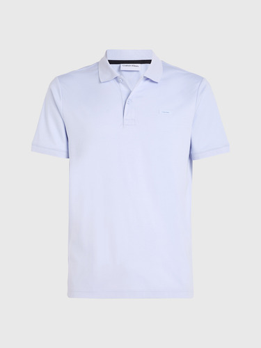 Polo Smooth Slim Azul Calvin Klein