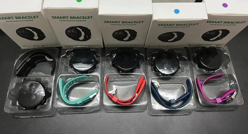 5 Smartwatches Mayoreo Relojs Pantalla Redonda Proveedor D1-