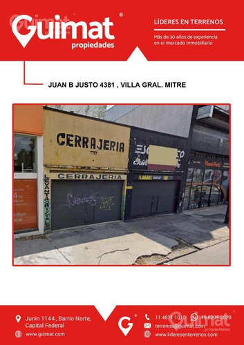 Imagen 3 de 13 de Terreno - Villa Gral.mitre - Lideres En Terrenos - Guimat Propiedades