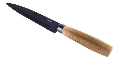 Faca Multiuso Cor Grafite Acácia Inox 5 Mimostyle