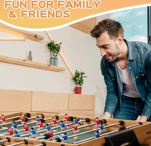 Juego De Mesa Solioes 13en1 Futbolito Billar Hokey Ajedrez +
