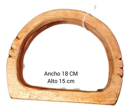 Asas de madera para bolsos venta online sale