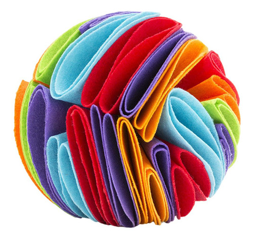 Snuffle Ball Dog Puzzle Toys Aumentar Lento Colorido S