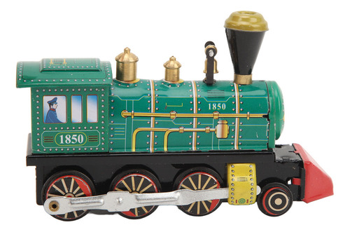 Nuevo Juguetes De Locomotora Clockwork De Metal Hojalatado