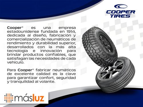 Llanta Lt245/75r17 118q Cooper Discoverer S/t Maxx Índice De Velocidad Q