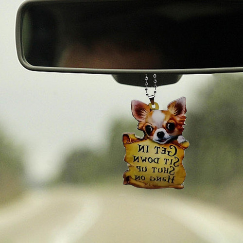 3 Adorno Colgante De Cachorro, Adorno Colgante Para Coche,