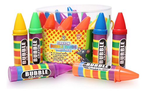~? Varitas De Burbujas De Crayón Para Paquete De Fiesta Para
