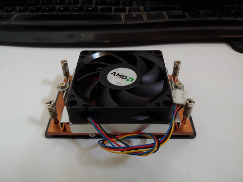 Cooler Mini Itx Slim Base De Cobre Amd Fm2+ Fm2 Am3+ Am3 Am2 Na (Usado)