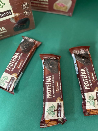 Barra Proteica Vitamina 12un X 60g Vegano Mãe Terra Mixnutri